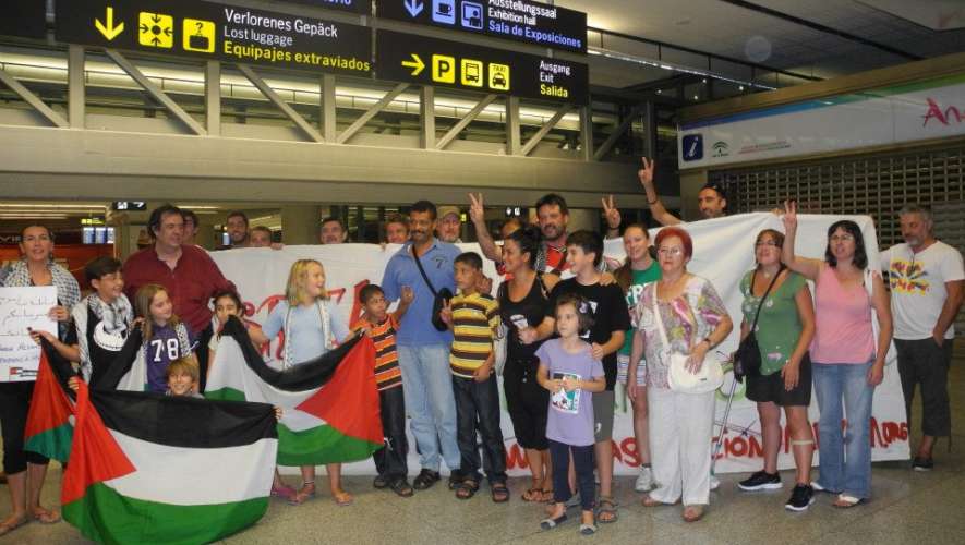 Dos niños palestinos heridos serán operados por el Servicio Andaluz de Salud.