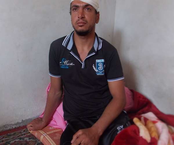 ISRAEL HA DISPARADO EN LA CABEZA A UN CAMPESINO EN GAZA, PALESTINA